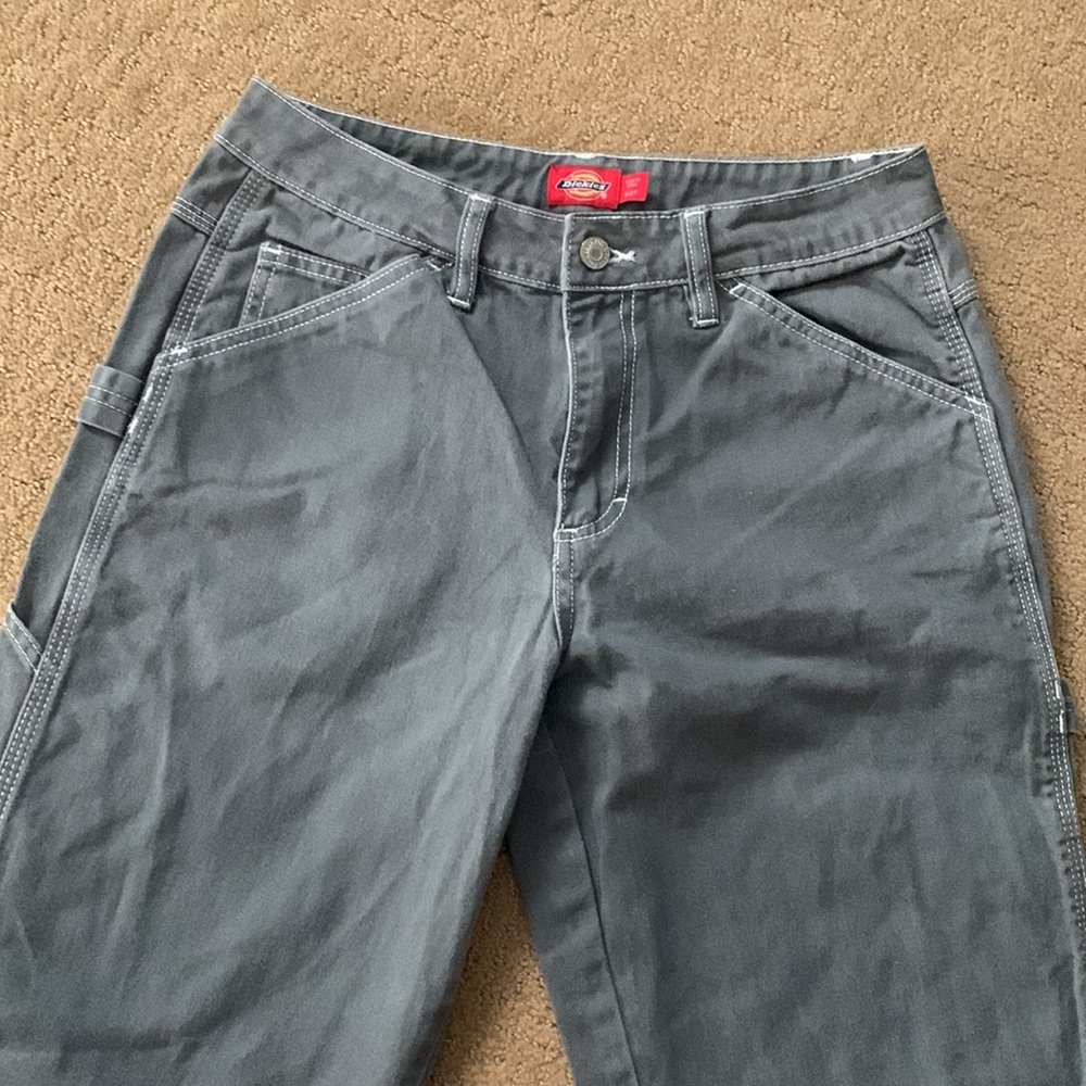 grey vintage womens carpenter style dickies jeans